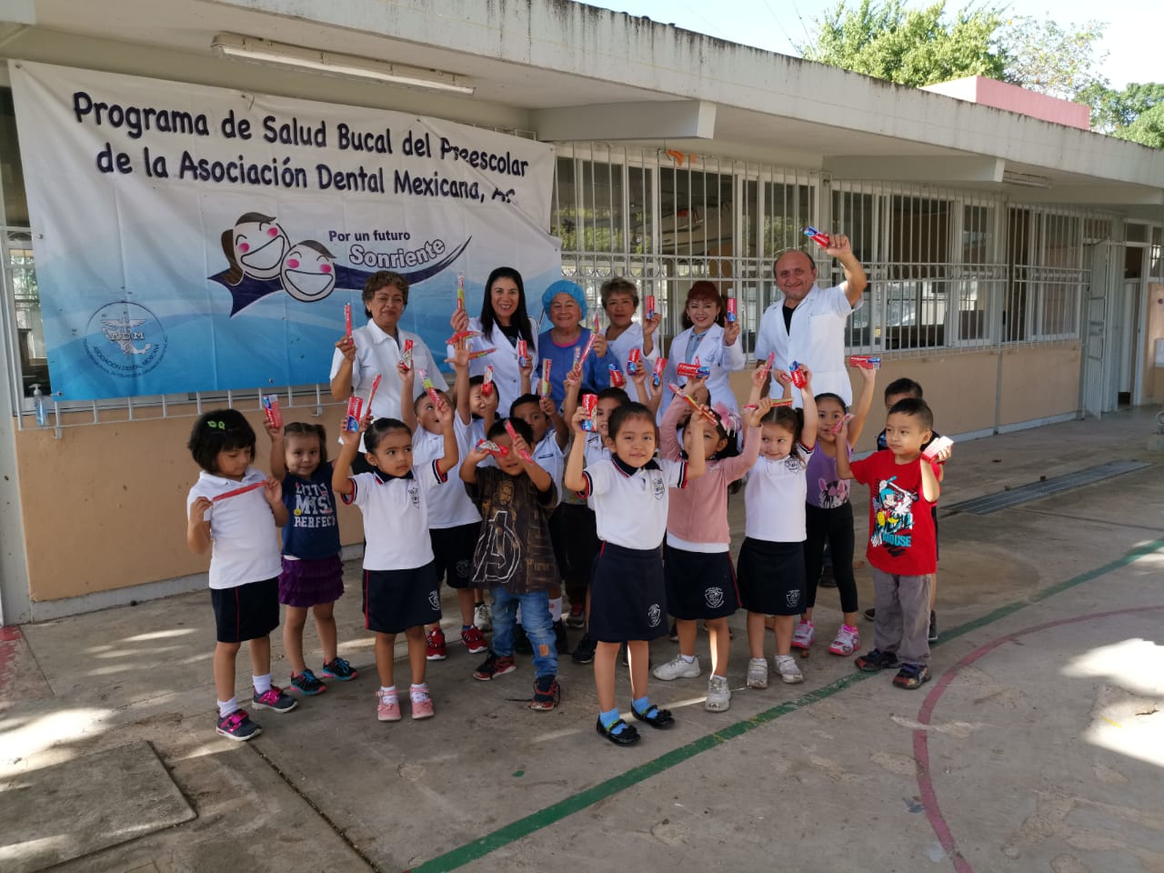Continuando con el Programa de Salud Bucal del Preescolar, Mérida
